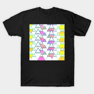 Colorful mountain tops T-Shirt